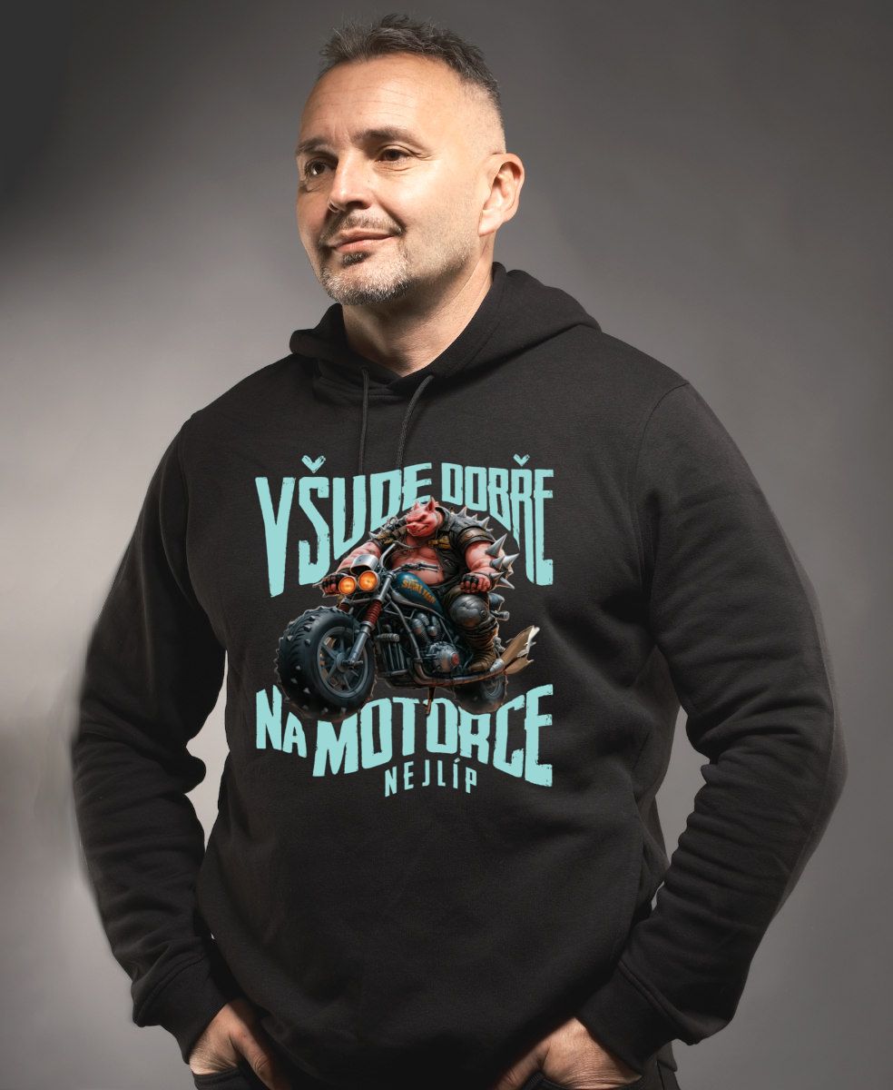 Všude dobře na motorce nejlíp
