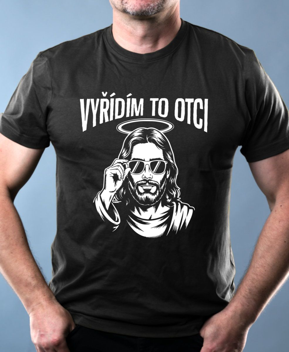 Vyřídím to otci, bílý potisk