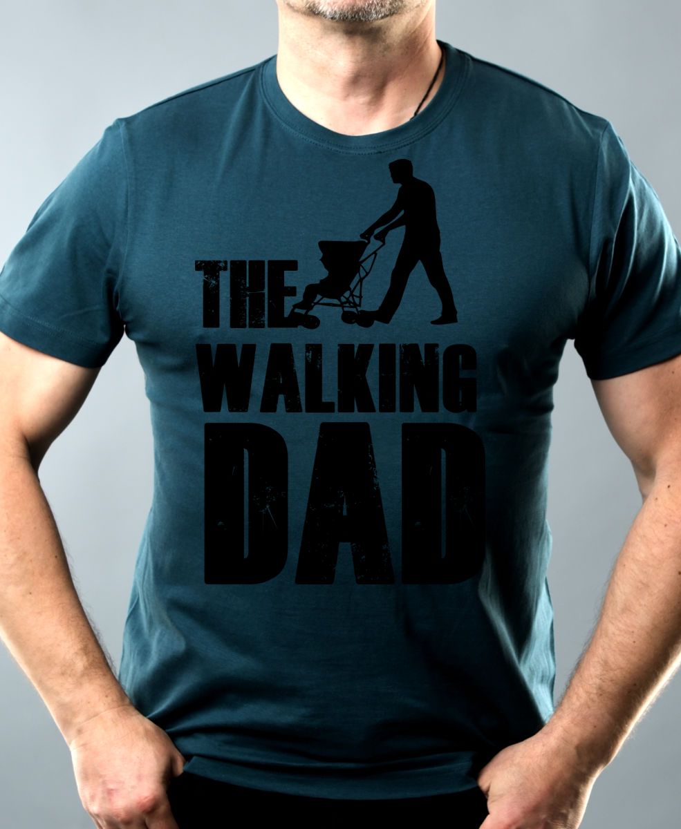 Walking DAD, černý potisk 2