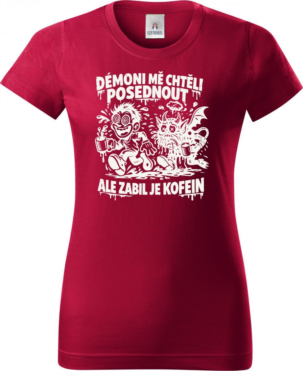 Zabil je kofein, bílý tisk