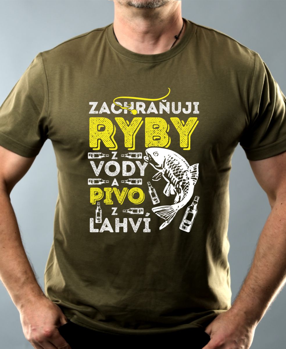 Zachraňuji RYBY z vody a PIVO z lahví, V2