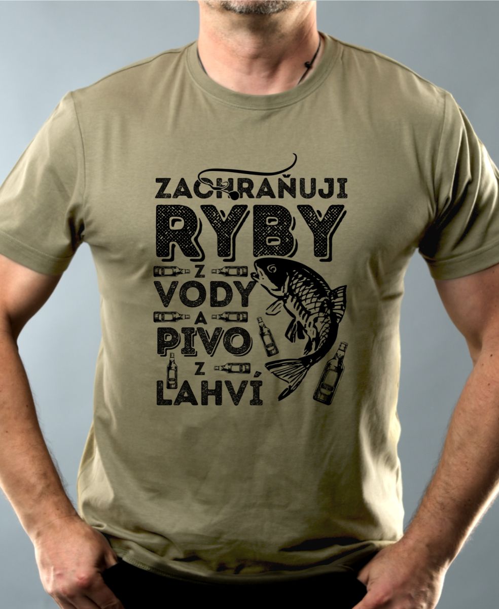 Zachraňuji RYBY z vody a PIVO z lahví