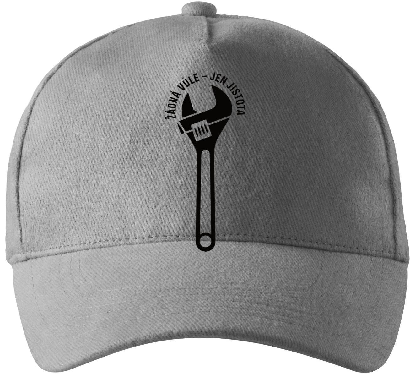 Žádné vůle - jen jistota, černý potisk