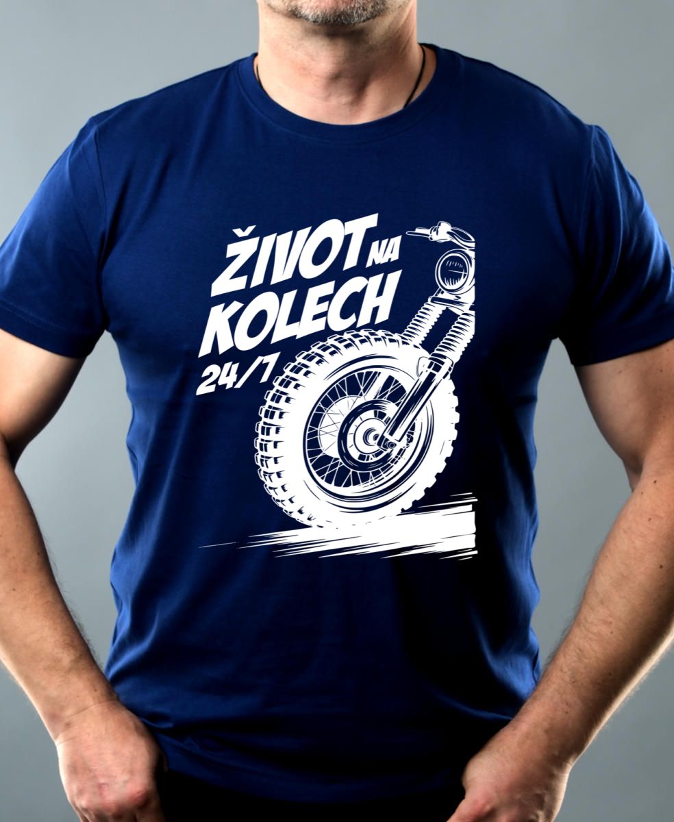 Život na kolech 24/7, bílý tisk