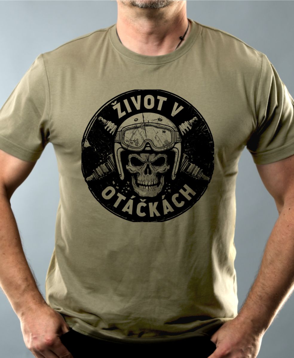 Život v otáčkách, V1, černý tisk