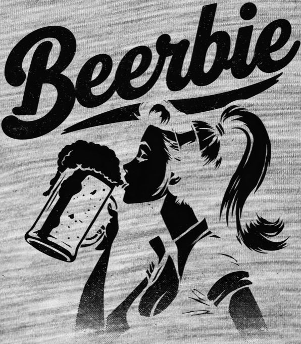 Beerbie, černý potisk Beerbie, černý potisk - Obrázek 2
