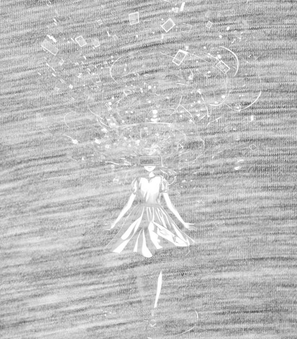 Digitální zátěž, bílý tisk Digitální zátěž, bílý tisk - Obrázek 2