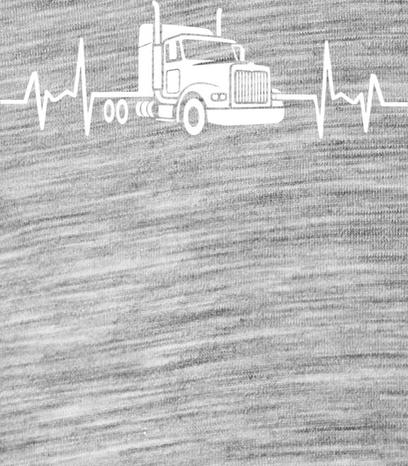 EKG, kamion, bílý tisk EKG, kamion, bílý tisk - Obrázek 2