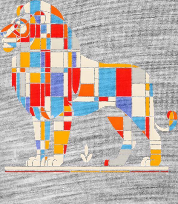 Geometrický lev Geometrický lev - Obrázek 2