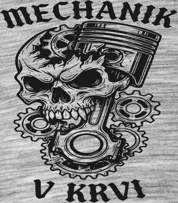 Mechanik v krvi, V1, černý tisk Mechanik v krvi, V1, černý tisk - Obrázek 2