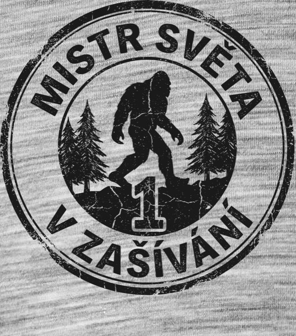 Mistr světa v zašívání, černý tisk Mistr světa v zašívání, černý tisk - Obrázek 2