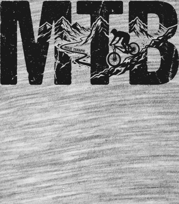MTB – Moje terapie, černý potisk MTB - Moje terapie, černý potisk - Obrázek 2