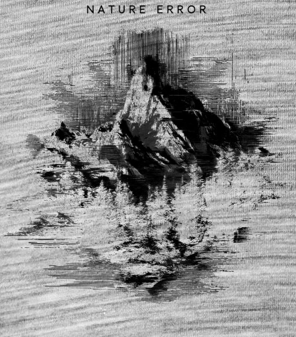 Nature Error, černý tisk Nature Error, černý tisk - Obrázek 2