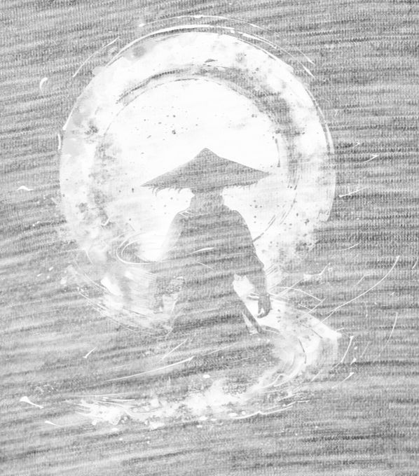 Osamělý válečník, V2, bílý tisk Osamělý válečník, V2, bílý tisk - Obrázek 2