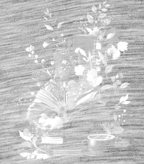 Podzimní čtení a hygge, bílý tisk Podzimní čtení a hygge, bílý tisk - Obrázek 2