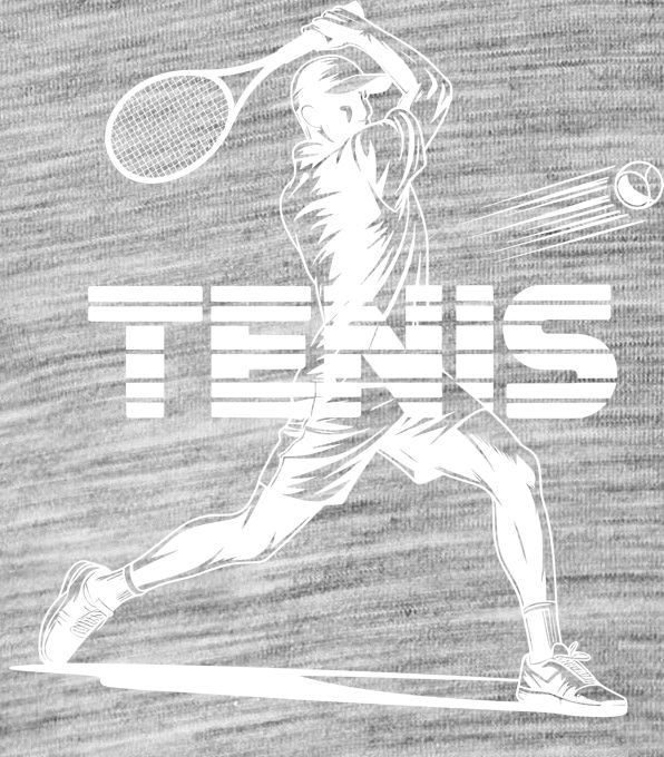 Shadow tenis, bílý potisk Shadow tenis, bílý potisk - Obrázek 2