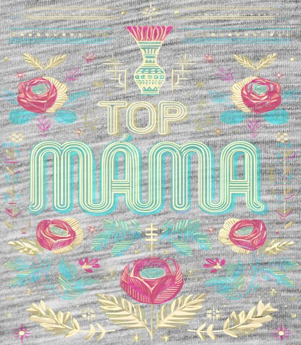 Top máma, květiny Top máma, květiny - Obrázek 2