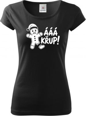 Ááá křup! Bílý tisk