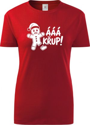 Ááá křup! Bílý tisk