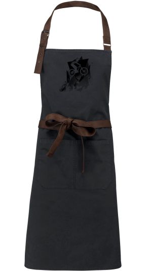 Abstraktní horské kolo, V2, černý potisk