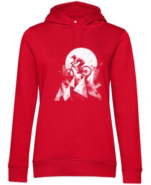 Abstraktní horské kolo, V3, bílý potisk