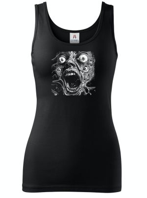 Absurdní vřískot, bílý tisk