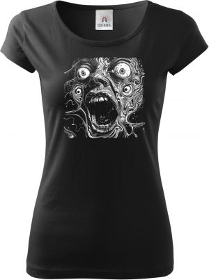 Absurdní vřískot, bílý tisk