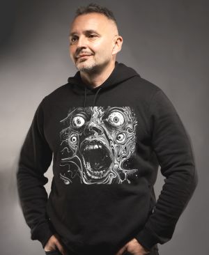 Absurdní vřískot, bílý tisk