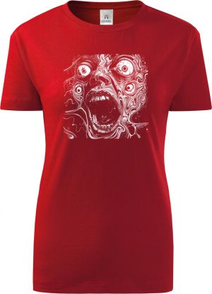 Absurdní vřískot, bílý tisk