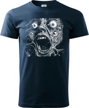 Absurdní vřískot, bílý tisk