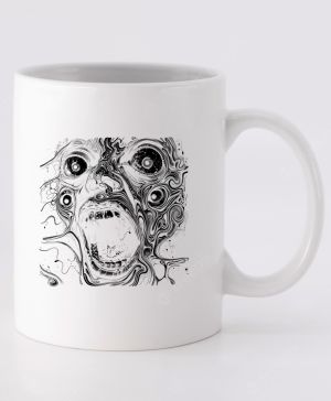 Absurdní vřískot, černý tisk