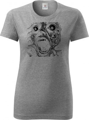 Absurdní vřískot, černý tisk