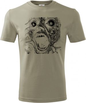 Absurdní vřískot, černý tisk