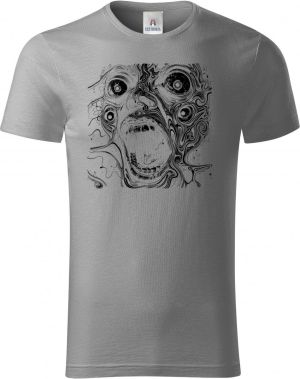 Absurdní vřískot, černý tisk