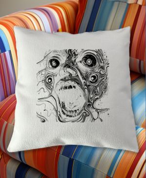 Absurdní vřískot, černý tisk