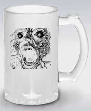 Absurdní vřískot, černý tisk