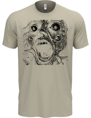 Absurdní vřískot, černý tisk