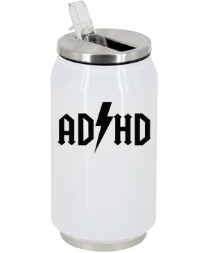 AD-HD - bílý text