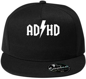 AD-HD - bílý text