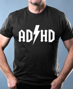 AD-HD - bílý text