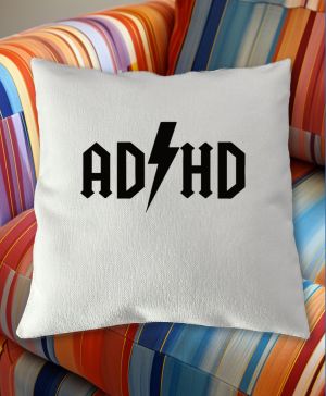 AD-HD - bílý text