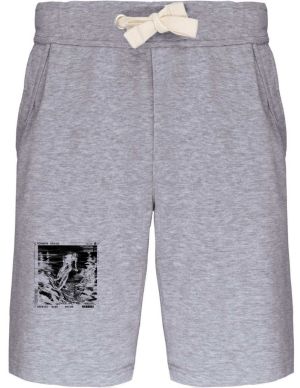 Adrenalinový glitch, cyklista, černý potisk