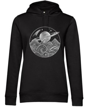 Vesmírná krajina, bílý tisk