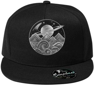 Vesmírná krajina, bílý tisk