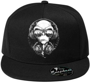 ALiEN DJ, V1, bílý tisk