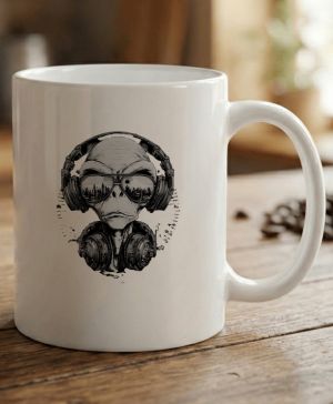 ALiEN DJ, V1, černý tisk