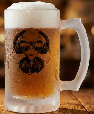 ALiEN DJ, V1, černý tisk