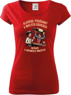 Alkohol podávaný v malých dávkách...