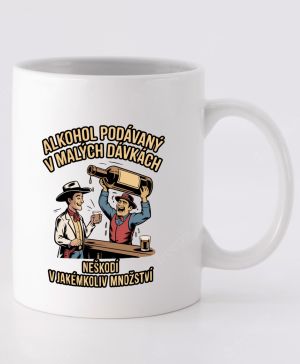 Alkohol podávaný v malých dávkách...