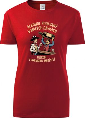 Alkohol podávaný v malých dávkách...